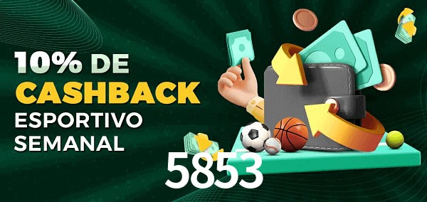 10% de bônus de cashback na 5853